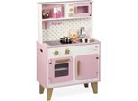 Cucina Da Gioco Janod Candy Chic - Cucina Per Bambini In Legno Con Accessori