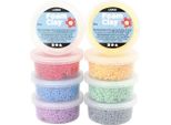 Set Di Argilla Da Modellare - Colori Vivaci - 8X20G - Giocattolo Creativo