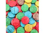 Eduplay 370151 Cerchi Colorati In Guscio Di Cocco (250 G)