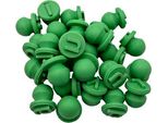 Eduplay 370033 Set Di 26 Timbri Easy Grip Per Lettere Piccole, Verde