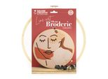 Kit Di Ricamo Creativo Graine Con Motivo A Faccia - 1 Pz