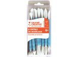 Graine Creative Set Di Strumenti Per Modellare In Plastica 8 Pezzi Per Argilla E Artigianato