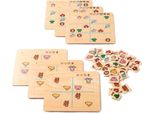 Gioco Educativo Eduplay Animal Logic - Gioco Di Logica Per Bambini Dai 3 Anni In Su