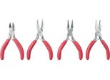 Set Di Micro Pinze 4 Pezzi Pinze A Becchi Piatti Pinze A Becchi D'ago Pinze A Becchi Rotondi Pinze A Becchi Laterali