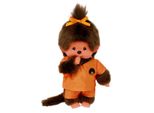 Bambola Monchhichi Ragazza Calcio 20Cm - Bambola Giocattolo Di Peluche