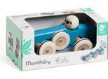 Mondo Classico Auto Da Corsa In Legno Montlhery Auto Giocattolo Blu