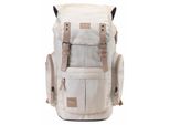 Freizeitrucksack NITRO Daypacker, Gr. B/H/T: 30cm x 46cm x 18cm, beige (dune), Rucksäcke Freizeitrucksack, Schulrucksack, Wanderrucksack oder Streetpack mit Laptopfach