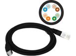 Patch-Cord U/Utp Cat.5E Pvc 5,0M Nero Alantec