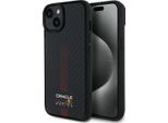 Red Bull Rbhmp14S24Cfgsmk Iphone 14 6.1" Custodia Rigida Nera/Nera In Fibra Di Carbonio Power Bar Magsafe"