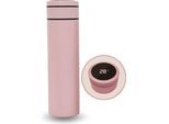 Bot Thermos Con Termometro E Batteria Sostituibile Rosa