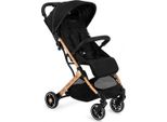 Momi Estelle Passeggino - Leggero, Ammortizzato 4 Ruote, Valigia - Nero