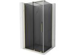 Mexen Velar Cabina Doccia Scorrevole 100 X 85 Cm, Grafite, Oro - 871-100-085-41-50