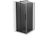 Mexen Velar Cabina Doccia Scorrevole 90 X 90 Cm, Grafite, Nero - 871-090-090-41-70