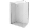 Mexen Kioto-X Parete Doccia Walk-In 150 X 200 Cm, Trasparente 10 Mm, Cromo - 800-150-101-01-00-X