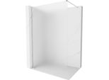 Mexen Kioto-X Parete Doccia Walk-In 60 X 200 Cm, Gelo 10 Mm, Cromo - 800-060-101-01-30-X