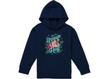 Disney Princess - Felpa Con Cappuccio Per Bambini TV22465 (116) (Navy)