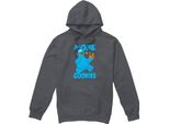 Sesame Street - Felpa Con Cappuccio "More Cookies"" Per Uomo/Donna Unisex TV23108 (L) (Carbone)"