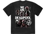 Marvel Comics - Maglietta "Deadpool We Are Deadpool"" Per Bambini/Donne Unisex RO11649 (M) (Schwarz)"