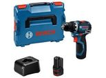 Akku-Bohrschrauber Gsr 12V-32 Professional, 12Volt Blau/Schwarz, 2X Li-Ionen Akku 2,0Ah, L-BOXX