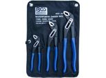 Bgs 457 | Set Di Pinze Per Pompe Dell'acqua | 3 Pezzi | 175-240-300 Mm | Antiscivolo | Protezione Di Bloccaggio | Chiave Per Tubi / Pinze Per Pompe