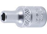 Bgs Chiave A Bussola Esagonale Con Attacco Quadro 6,3 Mm (1/4") Sw 4 Mm - 2474"
