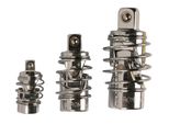 Set Di Giunti Universali | Con Molla | 6,3 Mm (1/4") / 10 Mm (3/8"") / 12,5 Mm (1/2"") | 3 Pz."