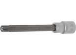 Inserto Bit | Lunghezza 140 Mm | Azionamento Quadrato 12,5 Mm (1/2") | Profilo A Cuneo (Per Ribe) M10.3"