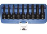 Bgs 5480 Set Di Bussole Di Potenza | Attacco Quadro 12,5 Mm (1/2") | Profilo A T (Per Torx) T20 - T70 | 9 Pz."