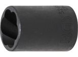 Bgs Chiave A Bussola A Profilo Elicoidale / Estrattore Di Viti Con Attacco Quadro 12,5 Mm (1/2") Sw 17 Mm - 5266-17"