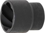 Bgs Chiave A Bussola A Profilo Elicoidale / Estrattore Di Viti Con Attacco Quadro 12,5 Mm (1/2") Sw 24 Mm - 5268-24"