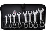 Bgs Set Di Chiavi Ad Anello A Cricchetto Reversibili Sw 8 - 19 Mm 8 Pezzi - 30720