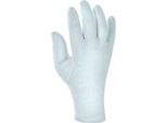 12 Paia Di Guanti In Cotone Tricot Peso Medio Con Conchiglia Taglia 8