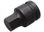 Bgs Power Bit Socket 5054-21, Attacco Quadro 20 Mm (3/4"), Attacco Esagonale 21 Mm"