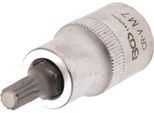 Bgs Bit Presa Quadra 12,5 Mm (1/2") Interno Multidente (Per Xzn) M7 - 4355"