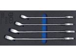 Bgs Carrello Da Officina 1/3: Set Di Chiavi Combinate Sw 24 - 32 Mm 4 Pezzi - 4083