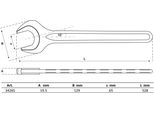 Bgs Chiave Combinata Din 894 Sw 65 Mm - 34265