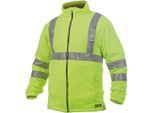 Dassy® Kaluga Giacca In Pile Ad Alta Visibilità Neon Yellow Taglia Xs Lunghezza: Standard