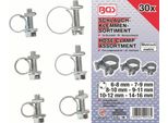 Bgs Assortimento Di Fascette Stringitubo Ø 6 - 16 Mm 30 Pz - 9476