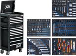 Bgs Carrello Da Officina Profi Standard Maxi 12 Cassetti Con 263 Utensili - 4088