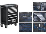 Bgs Carrello Da Officina Profi Standard 8 Cassetti Con 234 Utensili - 4113