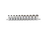 Bgs 9107 | Set Di Chiavi A Bussola, Dodecagonale | 12,5 Mm (1/2") | Sw 10 - 21 Mm | 11 Pz."
