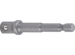 Bgs Adattatore Per Trapani Esagono Esterno 6,3 Mm (1/4") / Uscita Quadra Esterna 10 Mm (3/8"") - 9685-2"