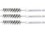Bgs Spazzola In Acciaio 11 Mm Esagono Esterno 6,3 Mm (1/4") 3 Pezzi - 3078-11-S"