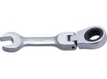 Bgs Chiave Ad Anello A Cricchetto, Corta, Angolata Sw 11 Mm - 6911