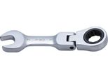 Bgs Chiave Ad Anello A Cricchetto, Corta, Angolata Sw 14 Mm - 6914