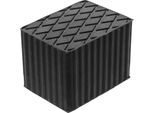 Bgs Supporto In Gomma Per Piattaforme Di Sollevamento 160 X 120 X 115 Mm - 7039