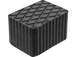 Bgs Supporto In Gomma Per Piattaforme Di Sollevamento 160 X 120 X 100 Mm - 7008