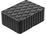 Bgs Supporto In Gomma Per Piattaforme Di Sollevamento 160 X 120 X 60 Mm - 7038