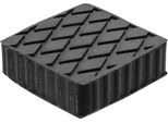 Bgs Supporto In Gomma Per Piattaforme Di Sollevamento 116,5 X 116,5 X 36,5 Mm - 7037