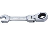 Bgs Chiave Ad Anello A Cricchetto, Corta, Angolata Sw 10 Mm - 6910
